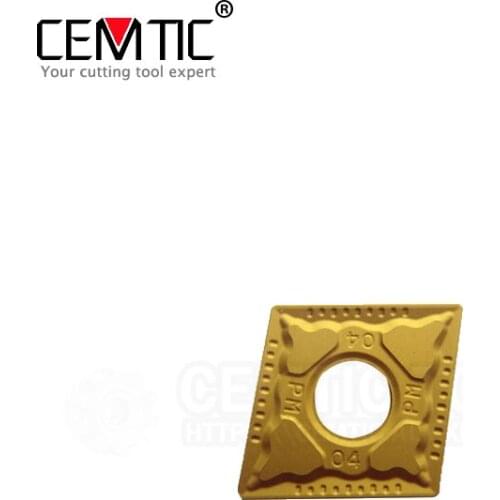Cemtic Turing Inserts Type CNMG120404-PM YBC251 Which Solds In Pack Of 10pcs And Free Shipping