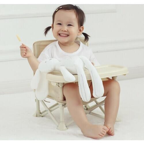 Children High Chair For Feeding Baby Booster Seat Portable Travel Folding Chair kids Toddler Hook-on Dining Table Chair