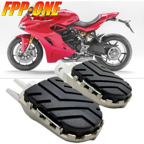 FOR Ducati Super Sport S 939 Motorcycle Accessories Front Footpegs Foot Rest Peg
