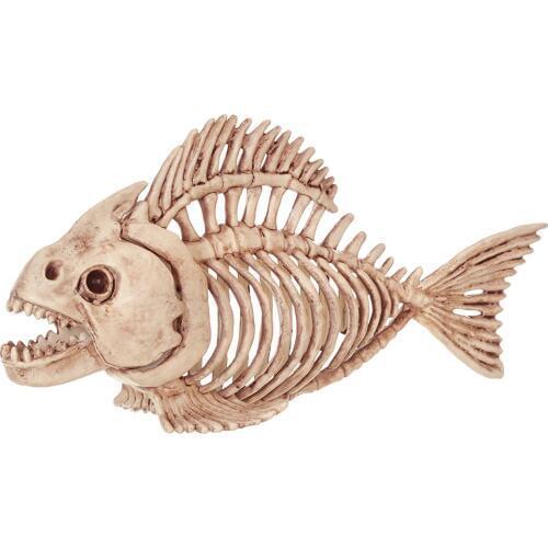Fantasy Bone Skeleton Fish Home Halloween Party Decoration