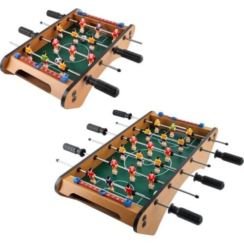 Mini Table Football Game Parent-child Interactive Toys Indoor Tabletop Toys Real Football Game Experience Friends Party Game