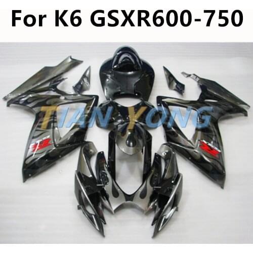 Motorcycle High quality Guard Shroud Decorative Cover Fairing Injection Molding Shell For SUZUKI GSX-R600 GSX-R750 2006 2007
