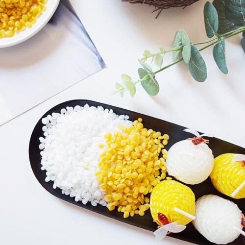 Natural Beeswax White Beeswax Yellow Beeswax Aromatherapy Candle DIY Material Handmade Aromatherapy Wax Brand Candle supplies