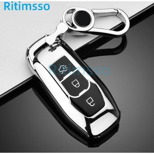 New Soft TPU Key Cover Case for Ford Fusion Mondeo Mustang F-150 Explorer Edge 2015 2016 2017 2018 Car Styling Key Protection