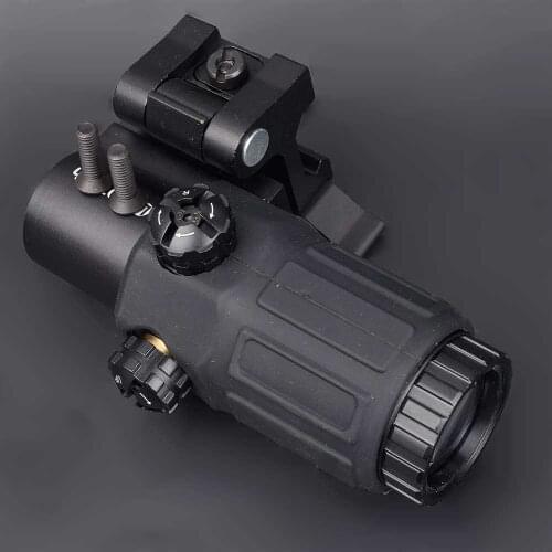 Outdoor Hunting Scope G33 3X Magnifier Holographic Sight Scope For 20mm Weaver Rail Mounts with Switch to Side Quick Detachable