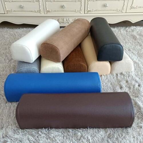 Half Moon PU Pillow for Massage Table Bed Therapy Leg Foot Cushion