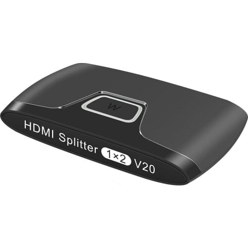 4K 1 in 2 Out HDMI Splitter HD 4K @60Hz hdcp2.2 1x2 HDMI 2.0 Power HDMI Supports 3D Full HD 2160P for Xbox, PS4 PS