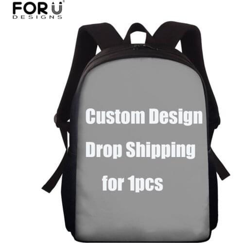 FORUDESIGNS New Korean Style Fashion Flower Printing Backpack Leisure Travel Bag Women Bag Woman School Bag Large Laptop Mochila