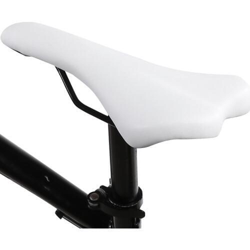 White Mountain Road Bike Saddle Seat Comfortable Shockproof Cycling Bicycle Cushion For Road Bikes Or Fixed Gear Bicycles