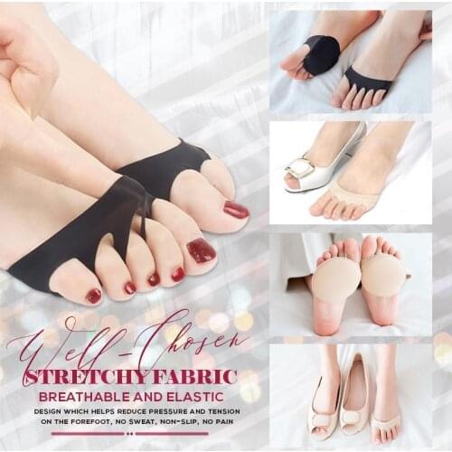 3/5 Pairs Forefoot Pad For Women Honeycomb Fabric Forefoot Pads Feet Toes And Arches Protected Comfy Foot Tool Dropshipping