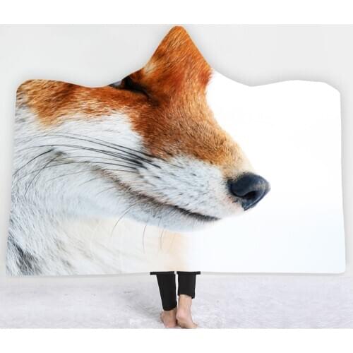 Animal Tiger Ferocious Blankets hats soft for adult blankets autumn spring best selling keep warm twin full size blanket