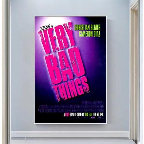 V0916 Very Bad Things (5) Vintage Classic Movie Wall Silk Cloth HD Poster Art Home Decoration Gift