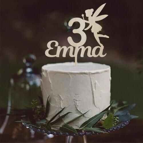 Custom Name Age Cake Topper Birthday Gold cake topper personalised birthday baby shower Party Decorations