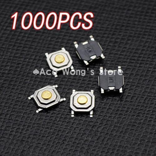 1000pcs/Lot SMD 4*4*1.5MM 4X4X1.5MM Tactile Tact Push Button Micro Switch Momentary