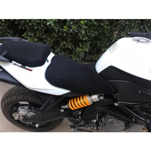 For Benelli TNT600 Motorcycle Seat Cushion Cover Net 3D Mesh Protector Insulation Cushion Cover TNT 600 BJ600GS
