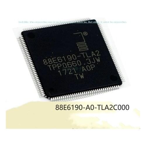 1pcs New 88E6190-TLA2 88E6190-A0-TLA2C000 TQFP144 Commercial Ethernet switch