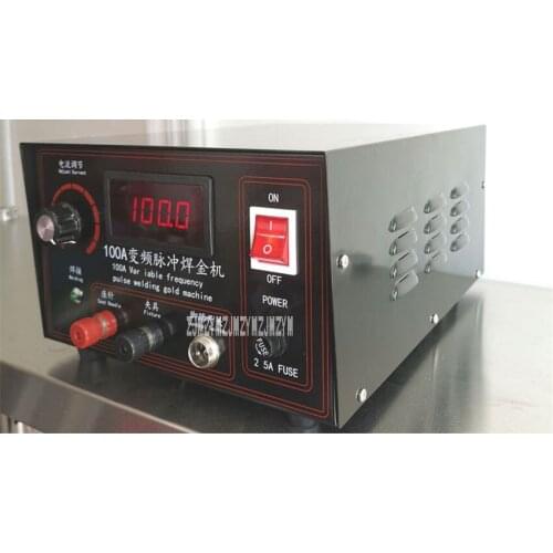 Desktop 100A CNC Laser Welding Machine Laser Spot Welder Precision Welding Machine Inverter Gold Welding Machine 110V/220V 400W