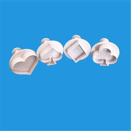 Cookies Stamp Cutters Biscuit Moulds 3D Plastic Fondant Cake Molds Plungers DIY Printing Baking Bakeware Cake Decoration Tools