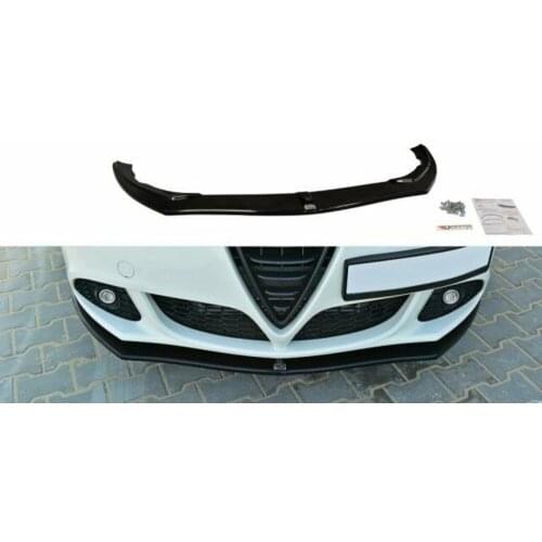 For Alfa Romeo Giulietta Front Bumper Attachment Spilitter Universal Front Lip Car Styling Auto Accessory 3 Pcs Body Kit