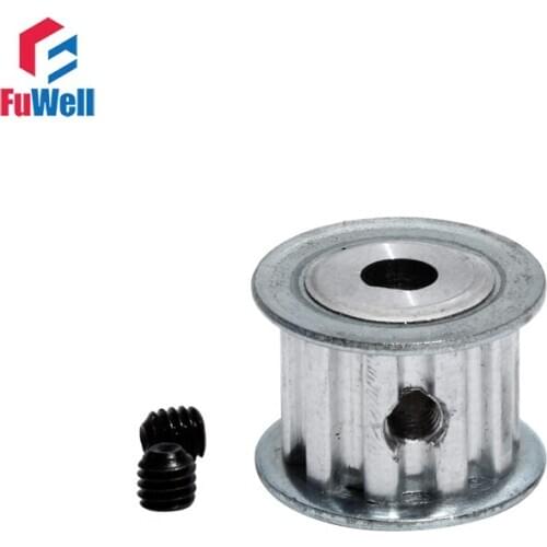 XL-10T Timing Pulley D Hole 10Teeth XL Transmission Pulleys 5*4.5/6*5mm Bore 11mm Belt Width Aluminum Alloy Gear Pulley