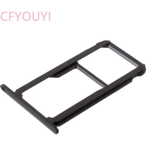 10pcs/lot For Huawei Honor 8 Dual SIM Micro SD Card Tray Holder Slot Adapters Replacement Parts