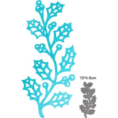 2021 Metal Cutting Dies Stencils dies Cut Mold Leafy Berry Scrapbooking dies embossing die cut decoation Paper Craft knife mould
