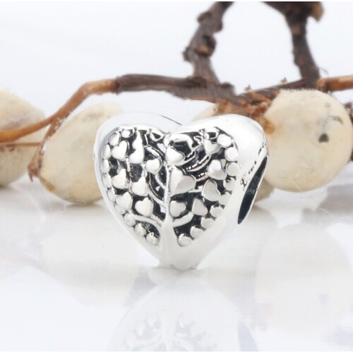 Authentic 925 Sterling Silver Bead Creative Love Personality Tree Beads Fit Original Pandora Bracelet For Women Diy Jewelry