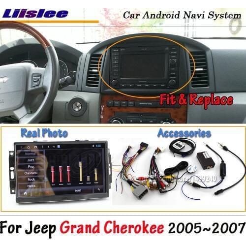 Car Multimedia Android For Jeep Grand Cherokee WK 2005 2006 2007 Radio Stereo IPS Carplay NO DVD Player GPS Navigation System