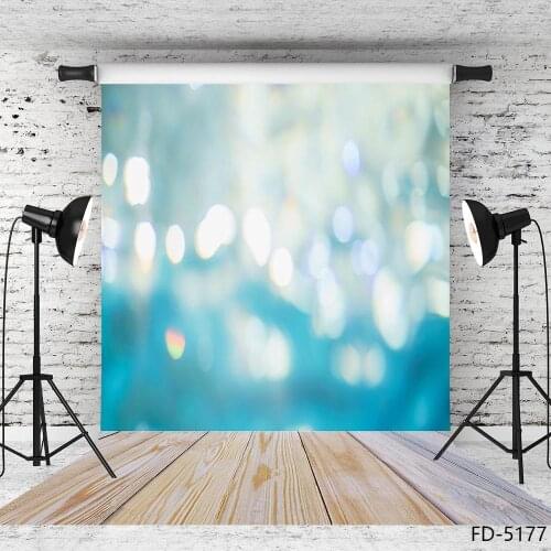 Flare Bokeh Wooden Plank Photo Background for Baby Children Portrait Toy Pet Vinyl Cloth Backdrops Photocall Photography Props