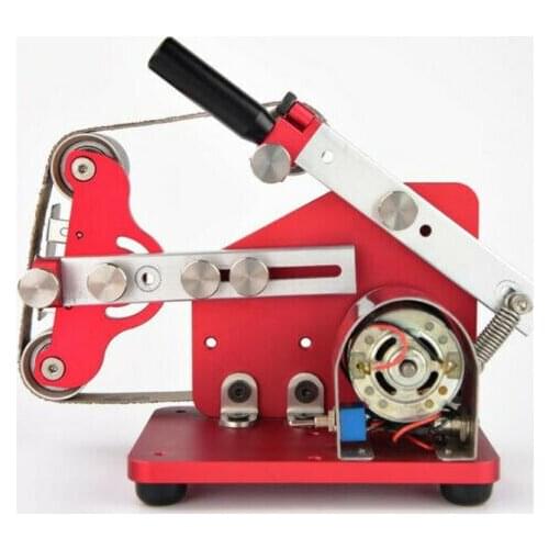 CE Mini Belt Machine Micro Table Polishing Machine DIY Sander Grinder 7000rpm