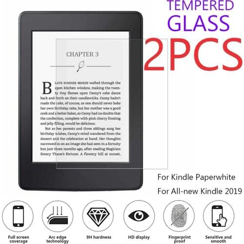 For A mazon All-new Kindle 10th Generation 2019 Paperwhite4 123 9H Tempered Glass Protective Film High Transparency Accessories