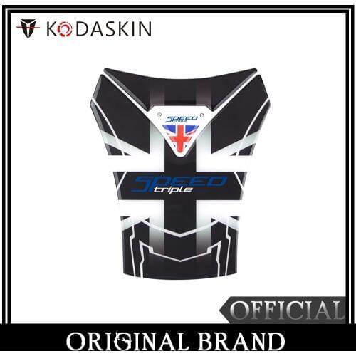KODASKIN 3D Protection Tank Pad Decal Protector Sticker Emblem For SPEED Triple