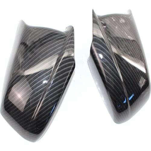 LCI Horn mirror shell Rearview Mirror Caps For BMW 5-Series F10 F11 2014-2016 7 Series F01 F07 Car Wing Mirror Cover Replacement