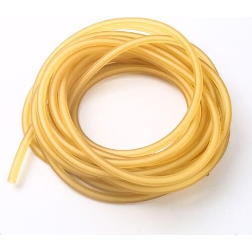 Latex Rubber Hoses 2 3 4 5 6 7 9 10 12 14 17 mm ID x OD High Resilient Elastic Surgical Medical Tube Slingshot Catapult