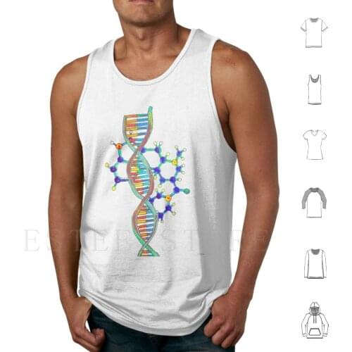 Lsd Lsd Dna Dna Tank Tops Vest Sleeveless Dna Lsd Psychedelic Hallucinogenic Hallucinogen Trippy Colorful Watson Crick