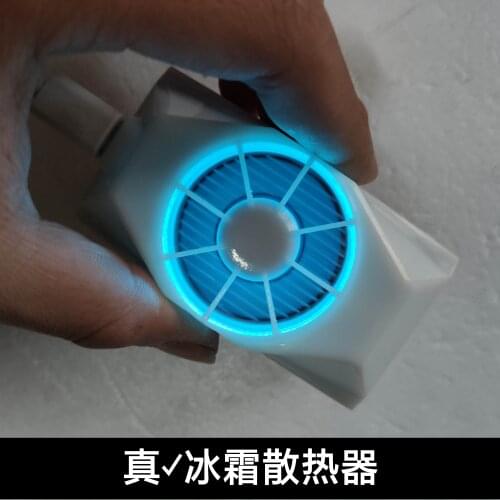 Mobile Phone Cooling Semiconductor Ice-sealed Cooling Back Clip Water-cooled Flat Radiator DIY