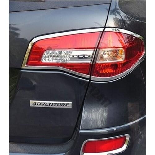ABS Chrome Rear headlight Lamp Cover for 2009-2015 Renault Koleos Car styling