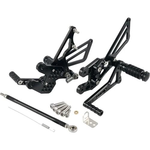 Adjustable Foot Pegs Rest Rear Rets For Suzuki GSXR1000 GSXR GSX-R 1000 K7 K8 2007 2008 Footrest Rearsets GSX R1000 GSX-R1000
