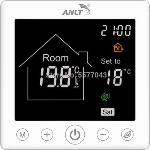 Wifi Thermostat Temperature Controller With Touch Screen For Electrical Underfloor Heating