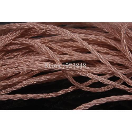 High-purity copper transparent 8 shares 152 core earphone cable 8 shares 152 core