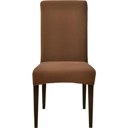 Top Quality Spandex Chair Cover Stretch Restaurant Chair Cover Knitting Dining Chair Cover Stoelhoes Eetkamer Fundas Para Sillas