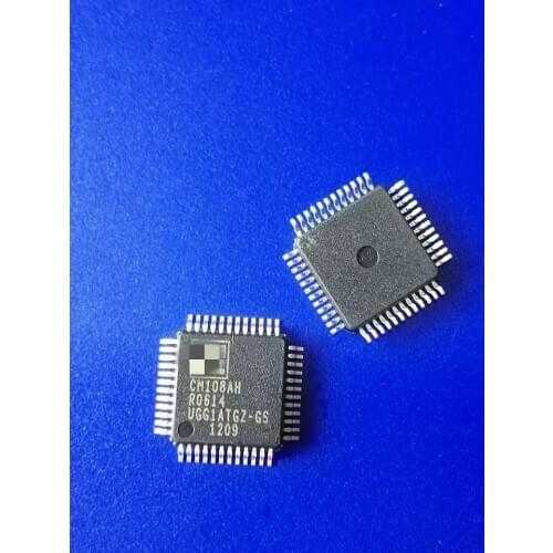 1Pcs New original CM108AH LQFP-48 USB Audio I/O Controller Chip