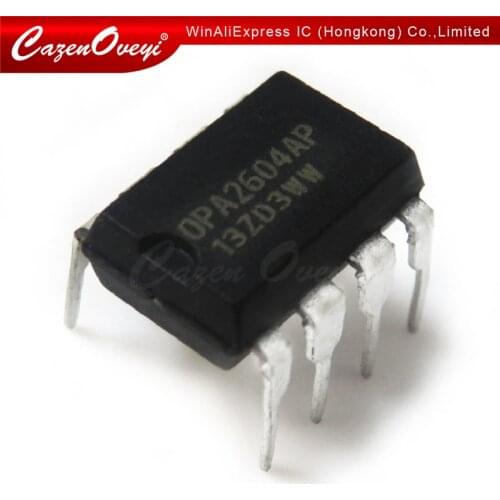 10pcs/lot OPA2604AP OPA2604 DIP-8 In Stock