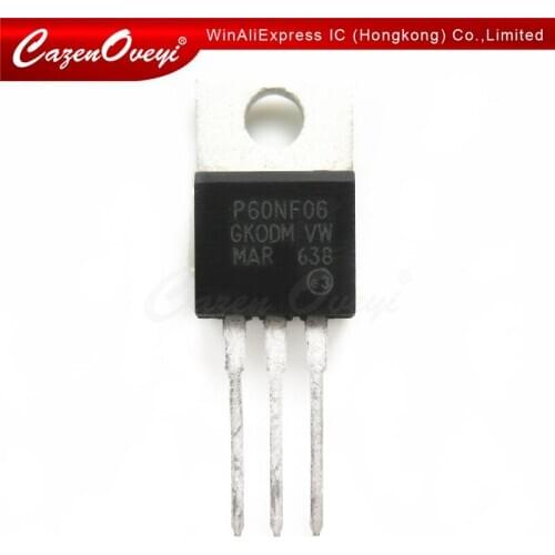 10pcs/lot STP60NF06 STP60NF06L P60NF06 60NF06 TO-220 In Stock