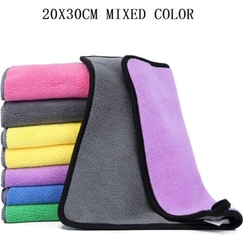 5pcs 20*30cm Hanging Kitchen Towels for Hands Micro Fiber Towels for Dishes Microfiber Towel Car Wash Product Stocked