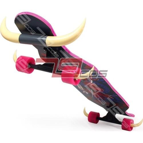 Anime SK8 The Infinity Shindo Ainosuke Adam Horn Skateboard Cosplay Replica Prop Decoration Restore Character Accessories