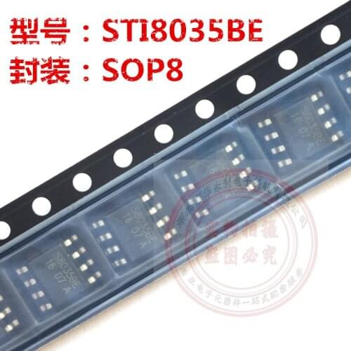 Free Shipping 100% original 50PCS STI8035BE S8035BE S8035 STI8035 SOP-8