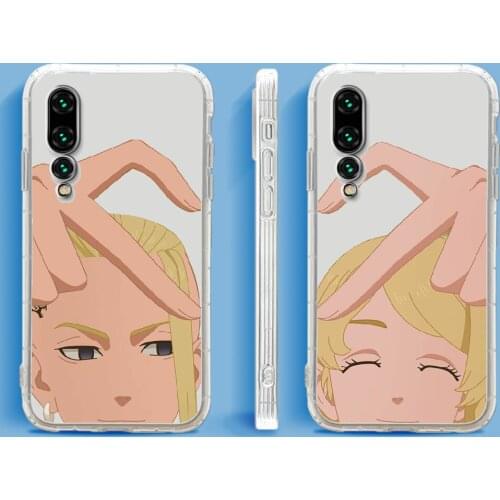 Anime Tokyo Revengers Phone Case For Huawei P Mate P10 P20 P30 P40 10 20 Smart Z Pro Lite 2019 transparent fashion cell cover