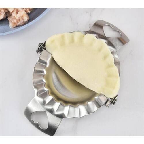 Dumplings Artifact Manual Stainless Steel Dumplings Mold Kitchen Small Tools Ravioli Dumplings Dumpling Mould Maker