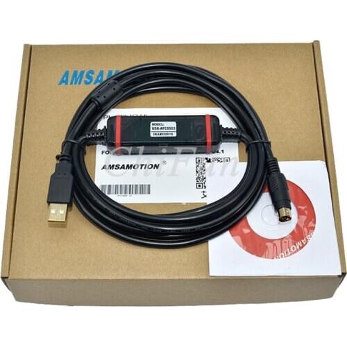 Isolated type Suitable for FP0/FP2/FP-X/-M/-E series PLC programming cable data download line USB-AFC8513
